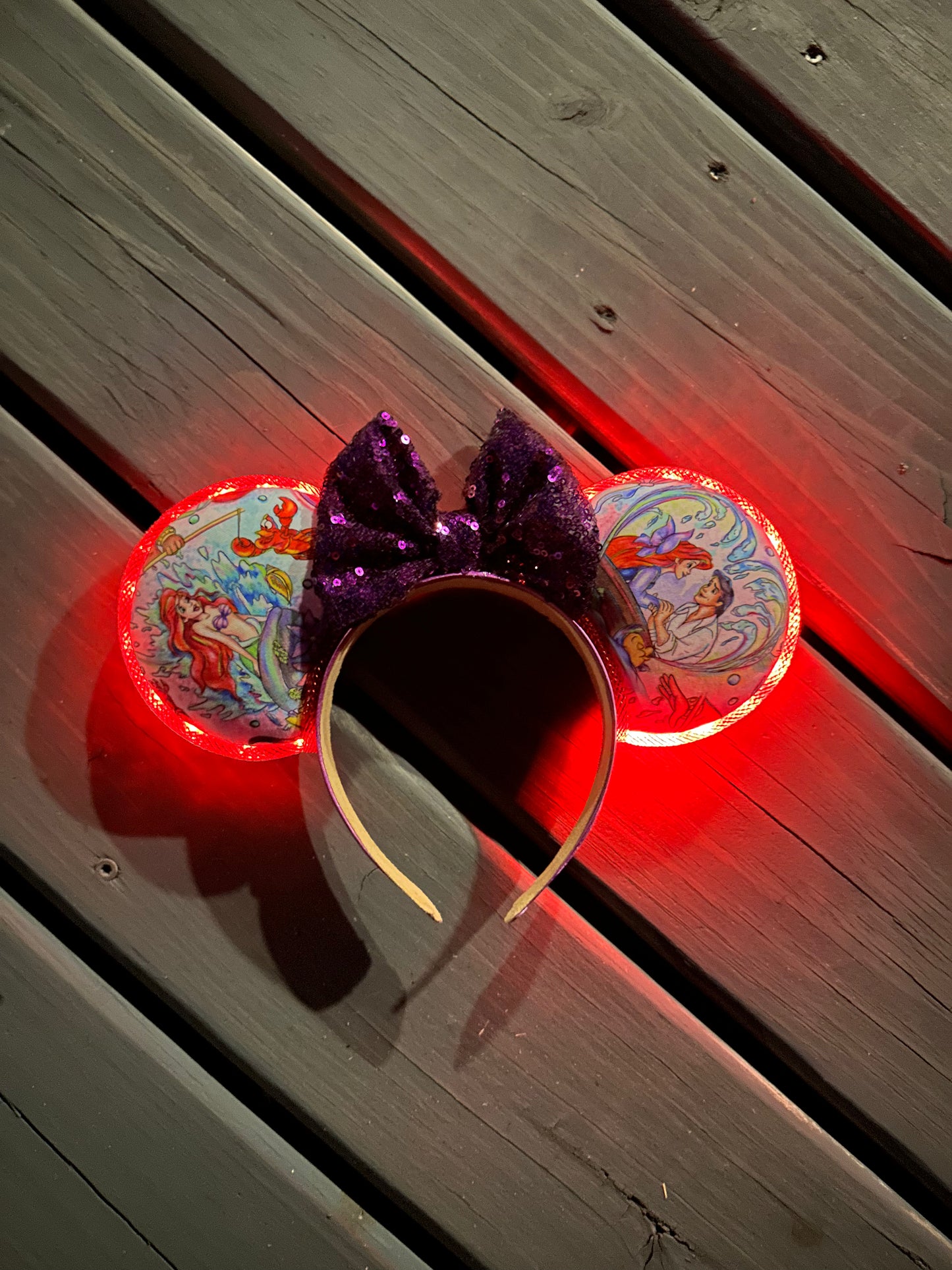 Add lights to ears
