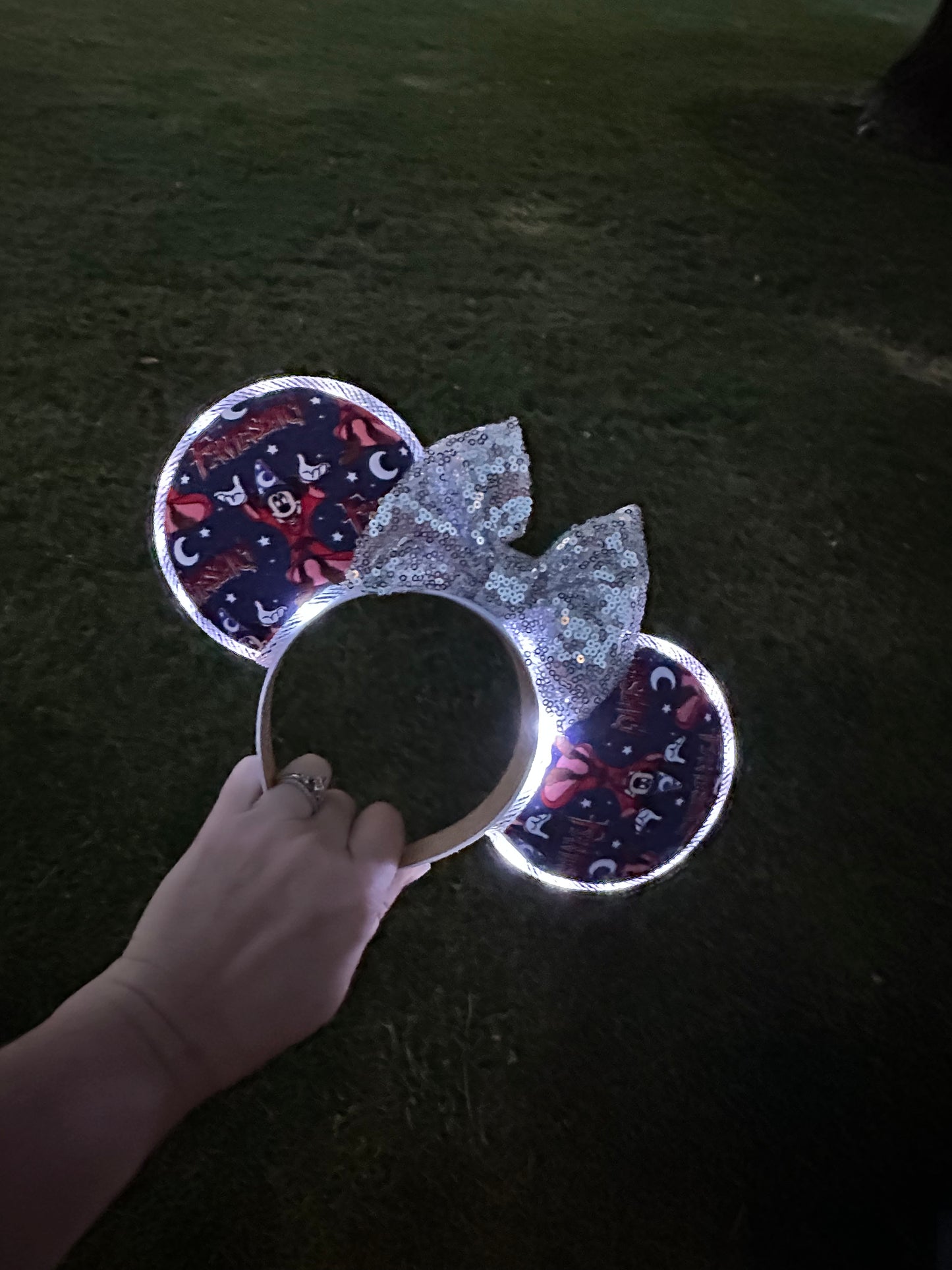 Add lights to ears