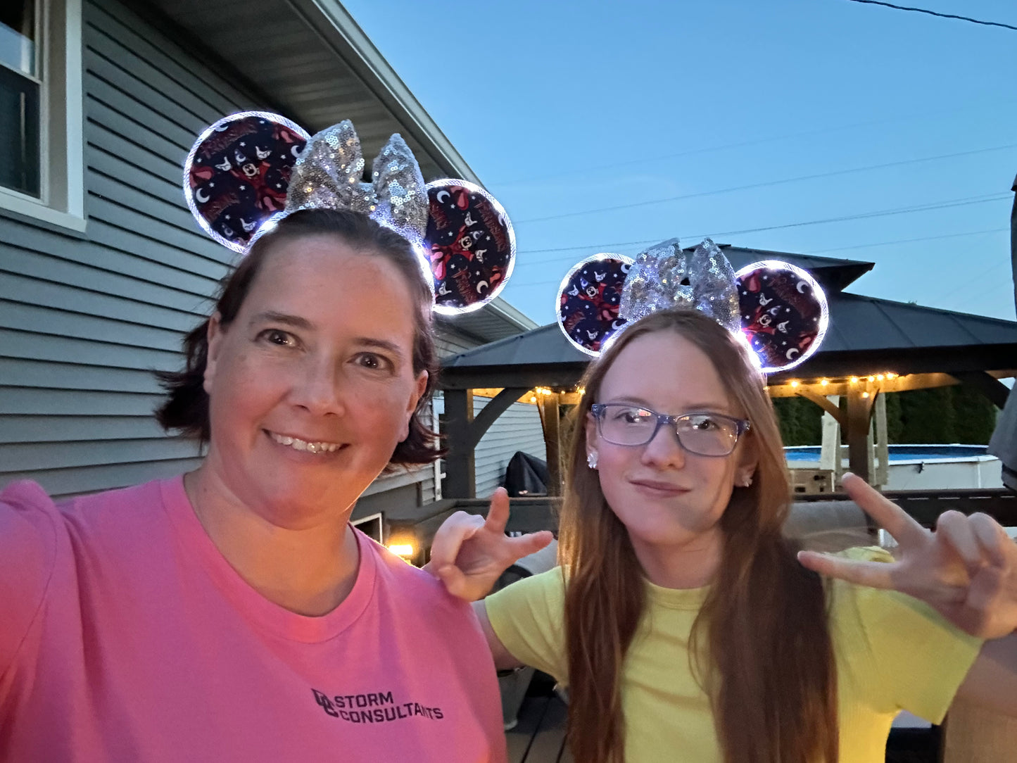 Add lights to ears