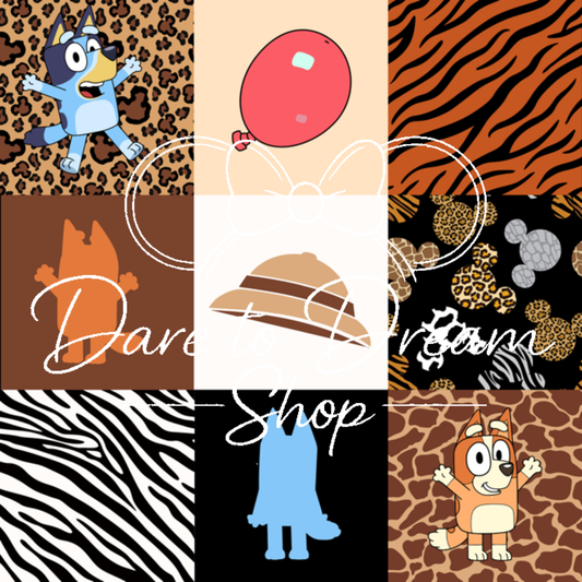 Bluey Safari Block